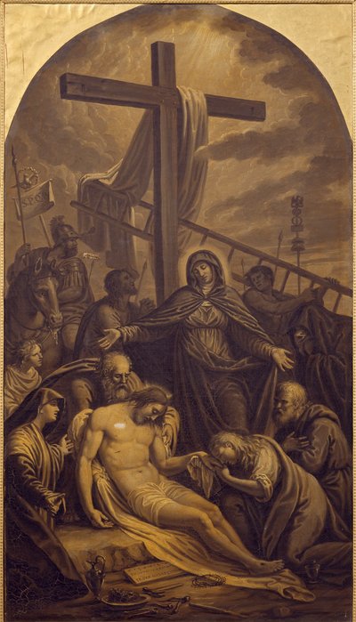 The Deposition of Christ, af Lattanzio Querena (1768-1853). af Lattanzio Querena