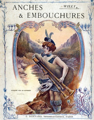Bogomslag "Anches et embouchures" af Willy af Laurence Louise Le Riverend