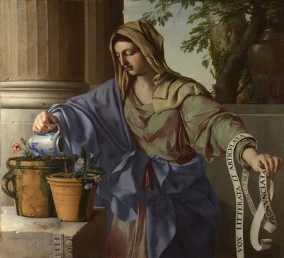 Allegory of Grammar, 1650 af Laurent La Hyre de