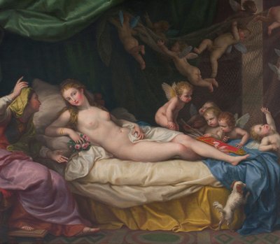 Venus og Minerva af Laurent Pecheux