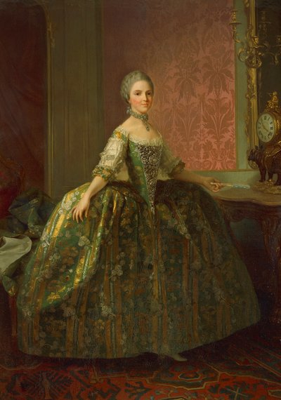 Muotokuva Maria Luisa Parmasta (Parma af Laurent Pecheux