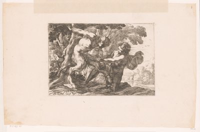 Marsyas fødte Apollo af Laurent de La Hire