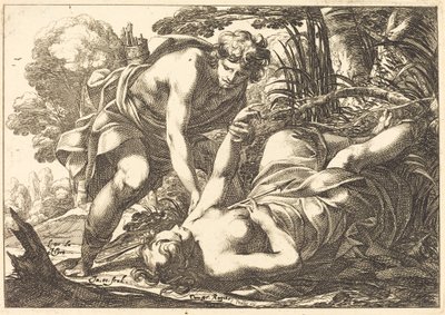 Cephalus og Procris af Laurent de la Hyre