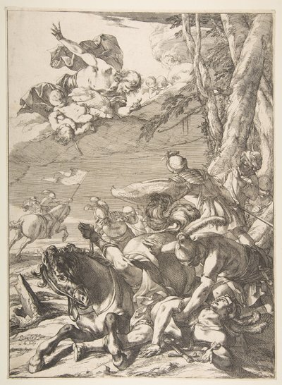 Omdannelse af St. Paul, ca. 1637. af Laurent de la Hyre