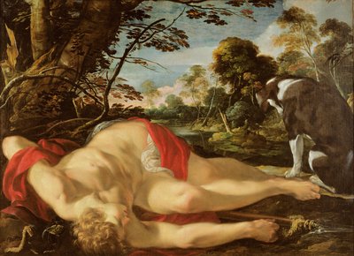 Død Adonis, c.1624-28 af Laurent de la Hyre