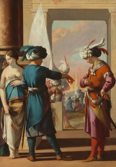Panthea, Cyrus og Araspas af Laurent de la Hyre