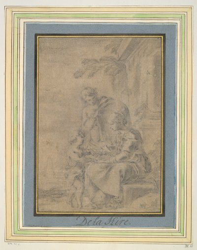 Den hellige familie af Laurent de la Hyre