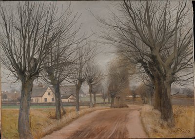 A Road near Vinderød, Zealand, 1898. af Laurits Andersen Ring