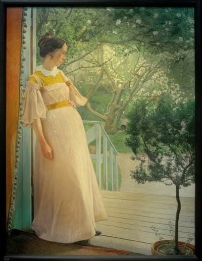 På verandaens dør af Laurits Andersen Ring
