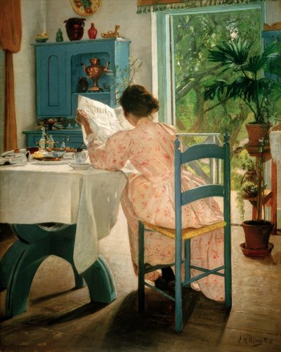 Ved morgenmaden af Laurits Andersen Ring