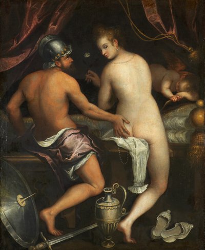 Mars og Venus, ca 1595. af Lavinia Fontana