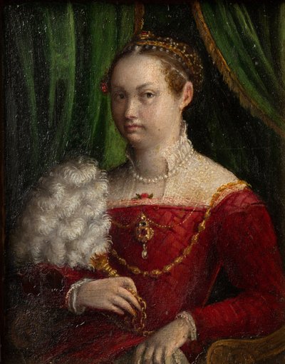 Selvportræt, ca 1577-1585. af Lavinia Fontana