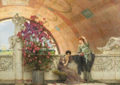 Ubevidste rivaler af Lawrence Alma Tadema