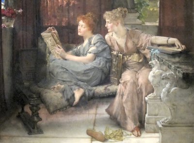 Sammenligning af Lawrence Alma Tadema