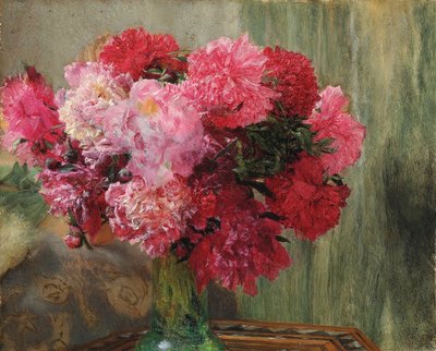 Japanske pæoner af Lawrence Alma Tadema