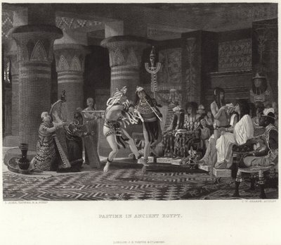 Tidsfordriv i det gamle Egypten af Lawrence Alma Tadema