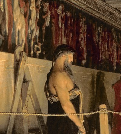 Pheidias og Parthenons frise, Athen, 1868 af Lawrence Alma Tadema
