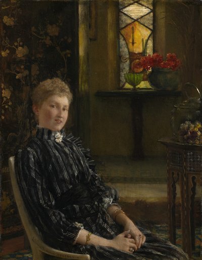 Portræt af fru Ralph Sneyd, 1889 af Lawrence Alma Tadema
