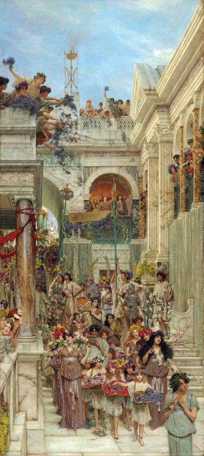 Forår af Lawrence Alma Tadema