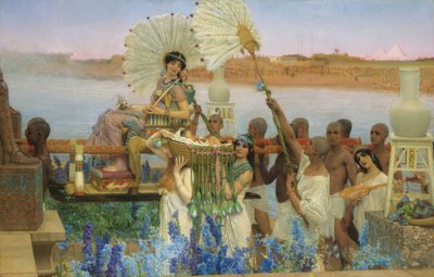 Fundet af Moses af Lawrence Alma Tadema