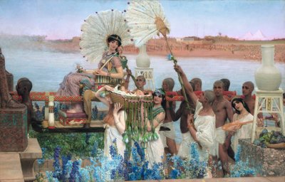 Fundet af Moses af Lawrence Alma Tadema