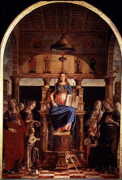 Santa Veneranda altertavle (panel) af Lazzaro Bastiani