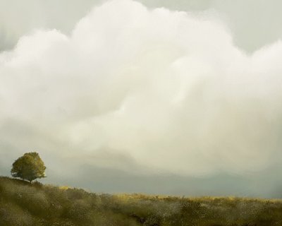 Efter stormen, ca. 2023 (blandede medier) af Leah Straatsma