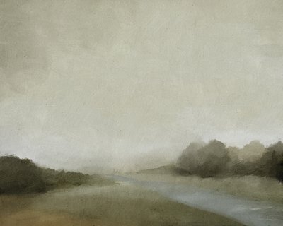 Lovers Creek, ca. 2023 (blandede medier) af Leah Straatsma