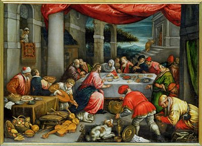 Les Noces de Cana - Brylluppet i Cana ... af Leandro da Ponte Bassano