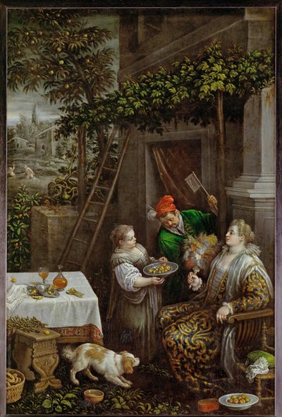 Sommer (maleri på lærred) af Leandro da Ponte Bassano