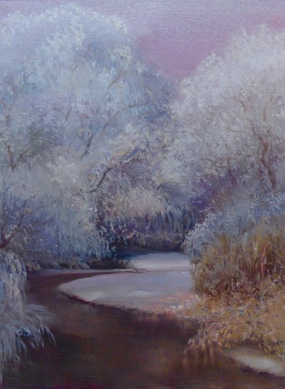 Frosting, 2019 (olie på lærred) af Lee Campbell