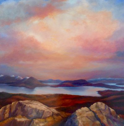 Highland Loch, 2019 af Lee Campbell