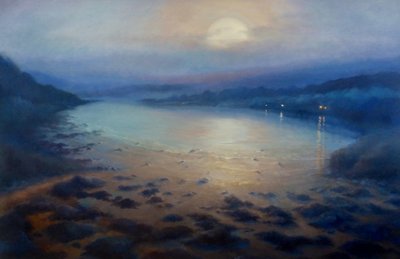 Moonlit Bay, 2022 af Lee Campbell