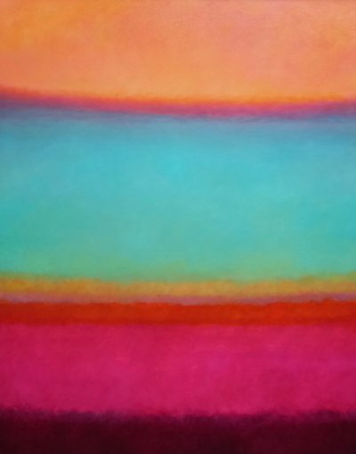 Morning Glory, 2025 (olie på lærred) af Lee Campbell