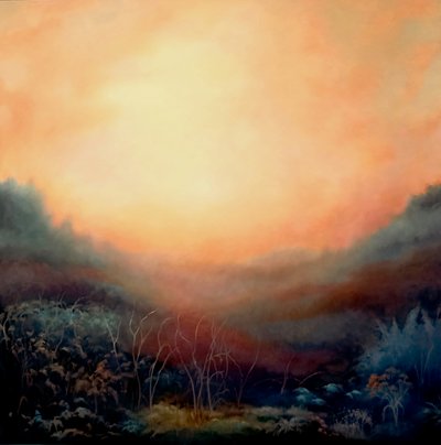 Prophecy - Beyond the Heath, 2021 (olie på lærred) af Lee Campbell