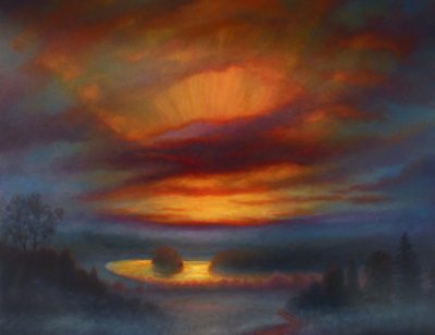 Richmond Sunset, 2020 af Lee Campbell