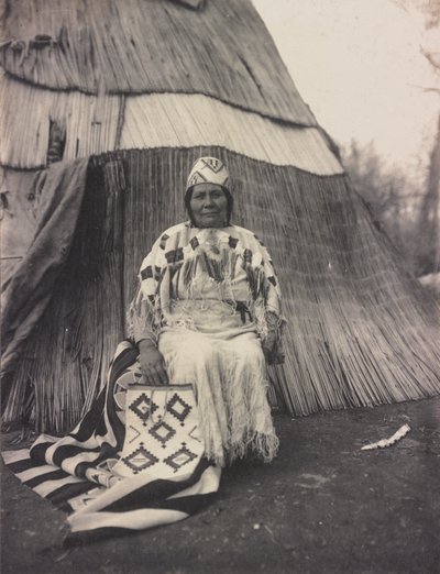 Edna Kash-kash, en Cayuse indisk kvinde af Lee Moorhouse