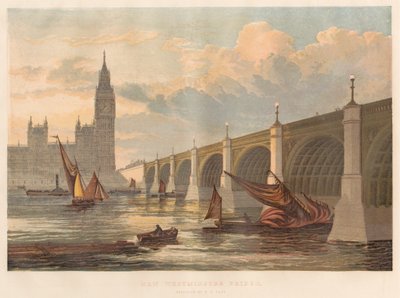New Westminster Bridge, designet af P. N. Page af Leighton Brothers