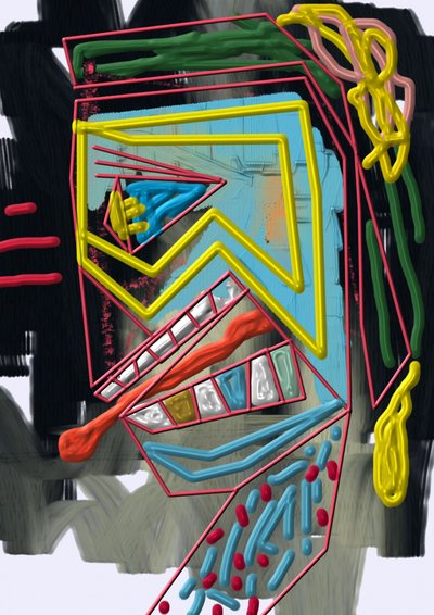 Moderne geometrisk design af Lembayung senja studio [Vintage Poster]