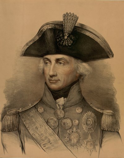 Viceadmiral Horatio Nelson (1758-1805) af Lemuel Francis (after) Abbott