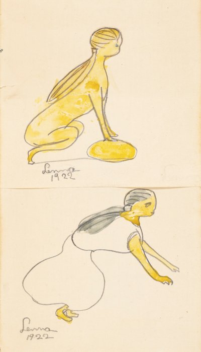 To figurer – sfinks af Lenna Glackens