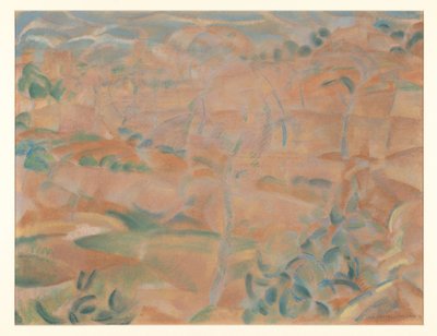 Landskab på Mallorca af Leo Gestel (signed by artist)