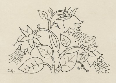 Blomsterbusk af Leo Gestel