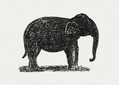 Elephant (ca. 1891–1941) af Leo Gestel