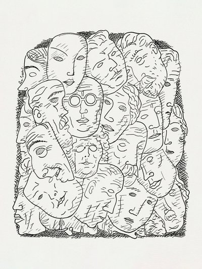 Masker af Leo Gestel