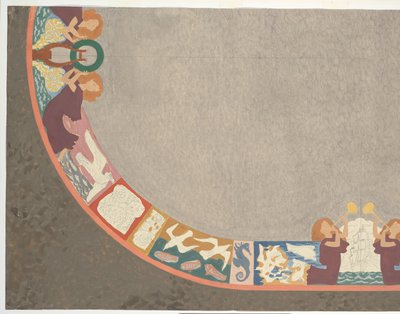 Design del tæppe af Leo Gestel