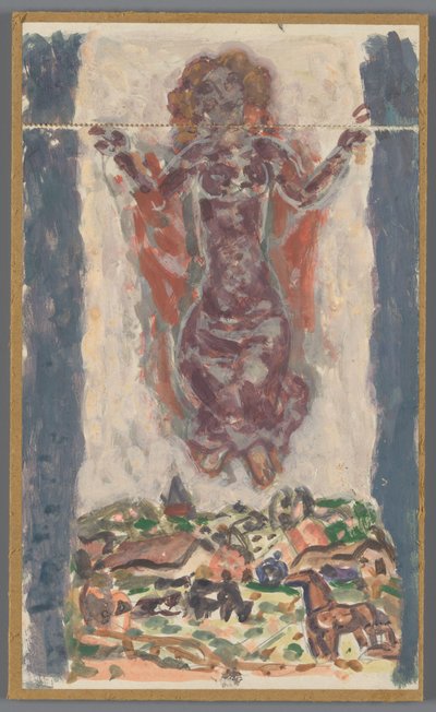 Design for band af: Karl Baarslag, S.O.S., [1936-1937] af Leo Gestel