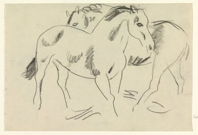 To heste af Leo Gestel