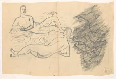 Fem heste af Leo Gestel