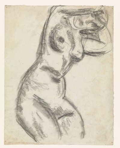 kvindelig nøgen af Leo Gestel